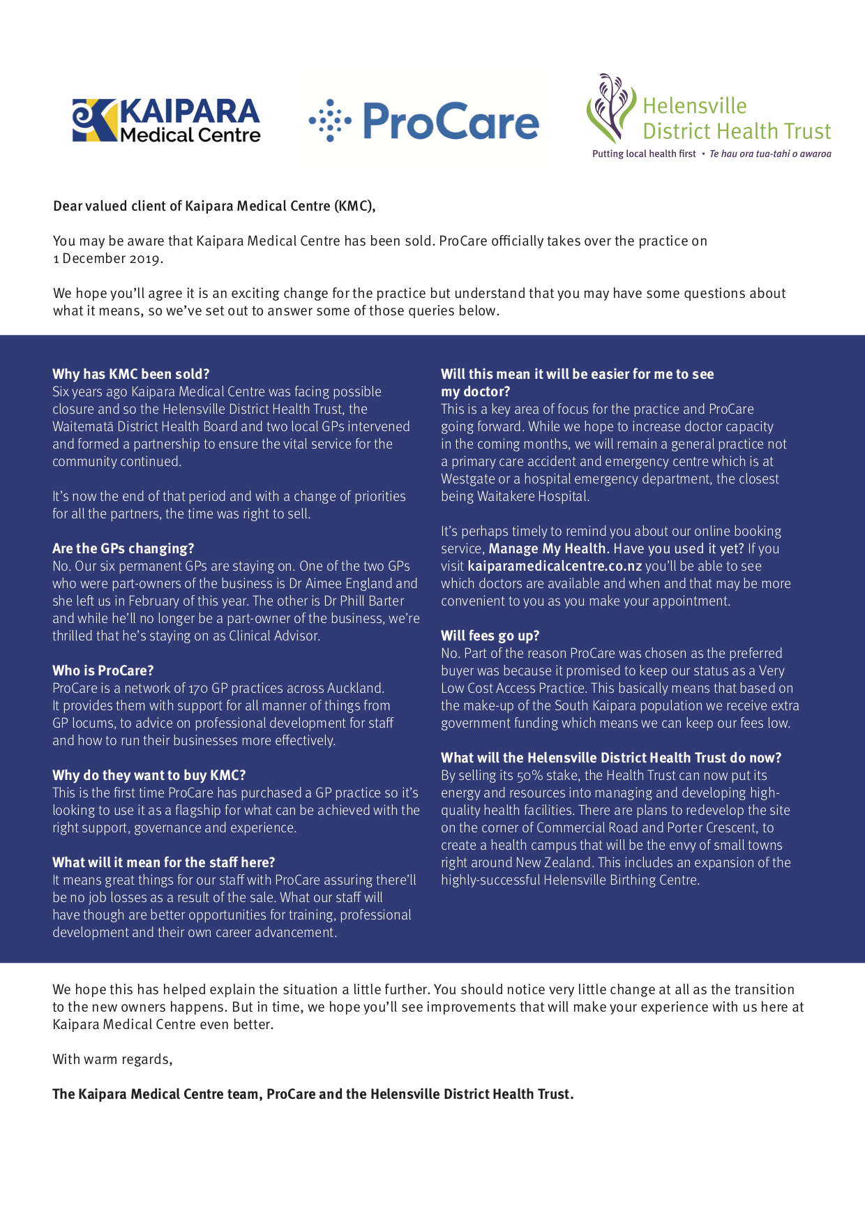 KMC:Procare FAQ Patient Flyer.png